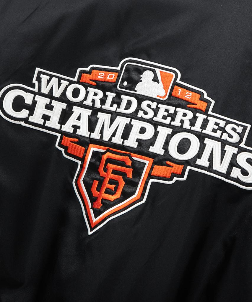 New Era Mlb San Francisco Giants World Series Champions Jacket Black