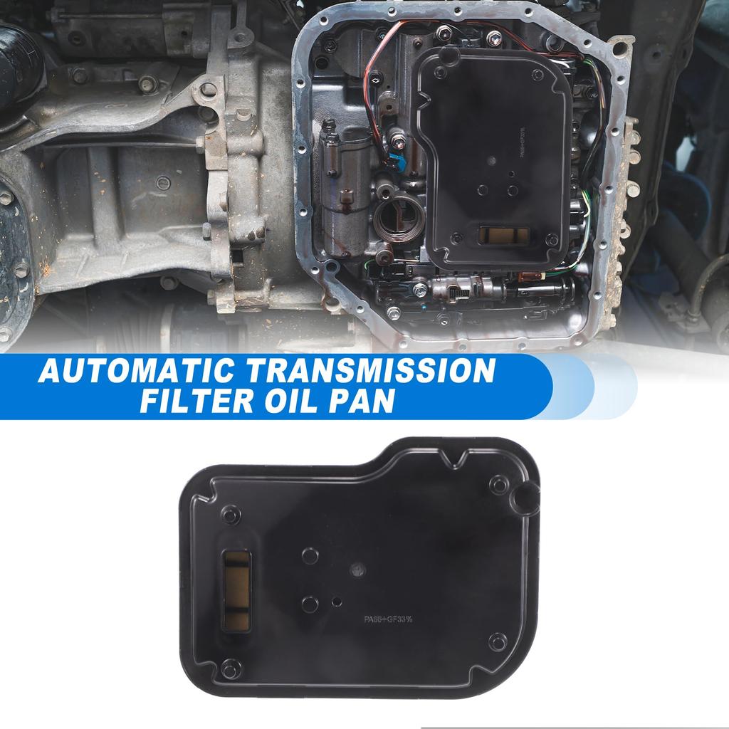 ACROPIX TF913 Automatic Transmission Filter Oil Pan for Chevrolet Camaro LS LT 3.6L V6 - Gasoline (2010-2015) - Part Numbers 24236518/24236929 (1 Pc.)