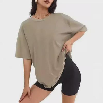 European & American Plus-Size Loose Short Sleeve Women's Round Neck T-Shirt - Spring & Summer Style
