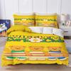 wiggle wiggle 3D Children'S Bedding Set Duvet Cover Set kingTwin Size Bedding Sets Universal, Suitable For Children And Adults