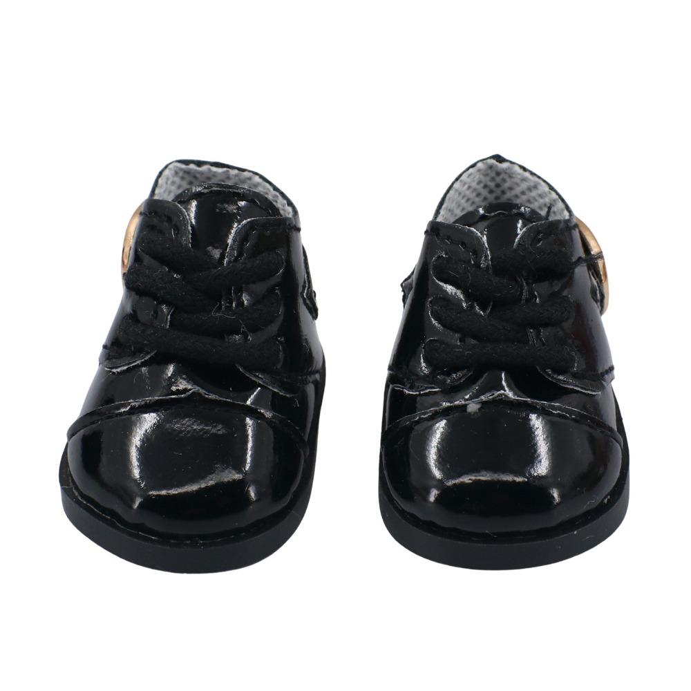 

1 Pair Lightweight 20cm Cotton Doll Shoes Casual Wear 20cm Doll Leather Boots DIY Doll чёрный
