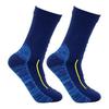 1 Pair Waterproof Socks Elastic Breathable Mid-Tube Soft Socks Foot Protection Windproof