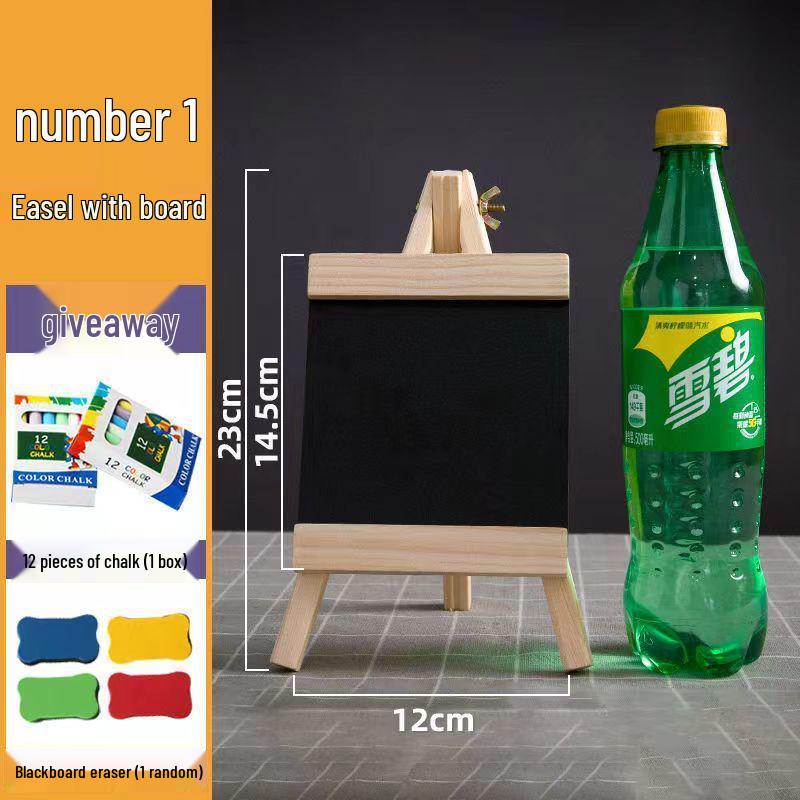 Luminous Desktop Display Blackboard for Restaurants, Bakeries, and Salons