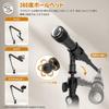 Ulanzi Desktop Microphone Microphone Camera Arm with Pan Adjustable Angle and Desk Stand for Overhead To Screw Foldable Stand, Arm, Clamp, 360° Head,