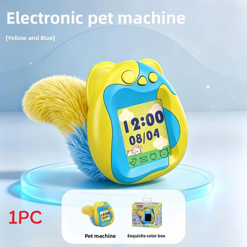Electronic Pet Machine For Kids With Color Screen And Learning Games Gift For Children