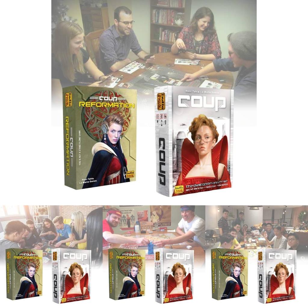 Avalon Coup The Resistance Quest Enhanced Entertainment Board Game Set