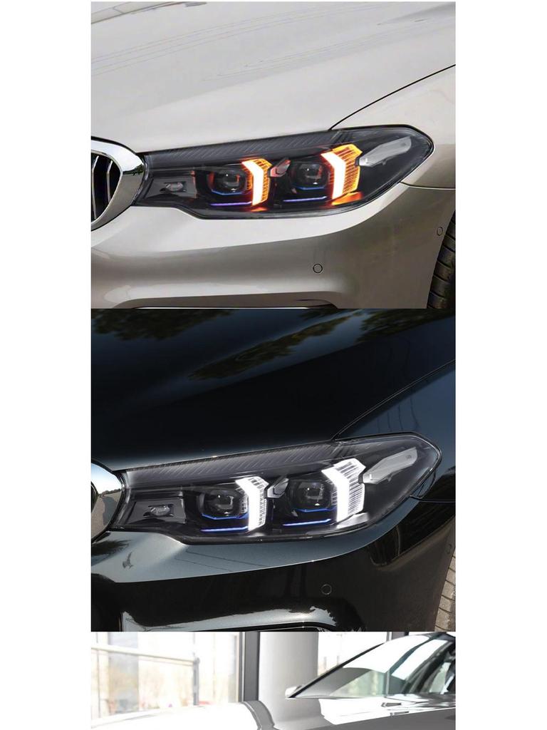 18-23 BMW 5 Series G30 G38 Headlight Assembly with New Fang DRL & Turn Signals