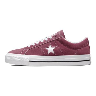 One Star Pro Pro Lightweight and Non-Slip Low-Top Board Shoes Unisex Rose Red