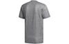 adidas T Shirts Men's Gray Crew Neck Moderate Straight Fit FL0323