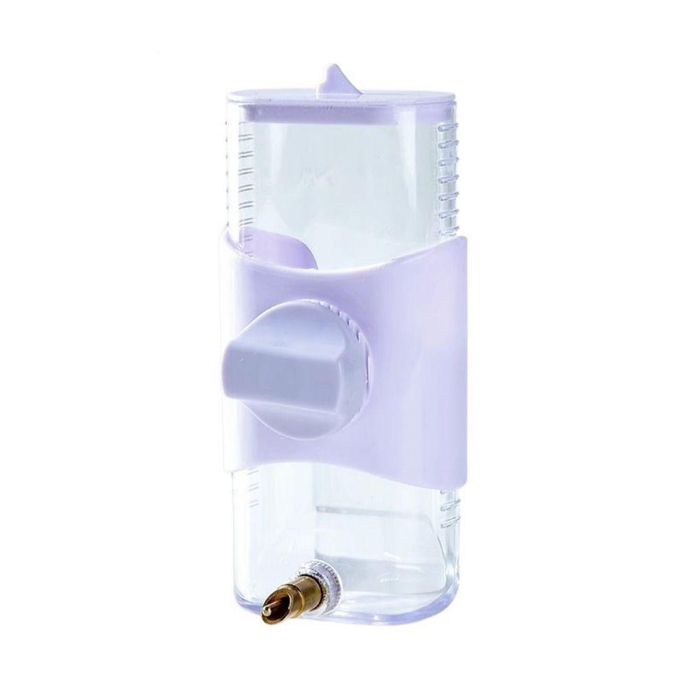 

300 мл Поилка для птиц Автоматическая поилка для попугаев Бутылка для воды для птиц Для волнистого попугайчика попугая фиолетовый