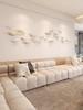 Creative Wall Decoration Restaurant Bedroom Background Golden Fish Decorative Pendant Wall Decoration Stereoscopic Wall Hanging