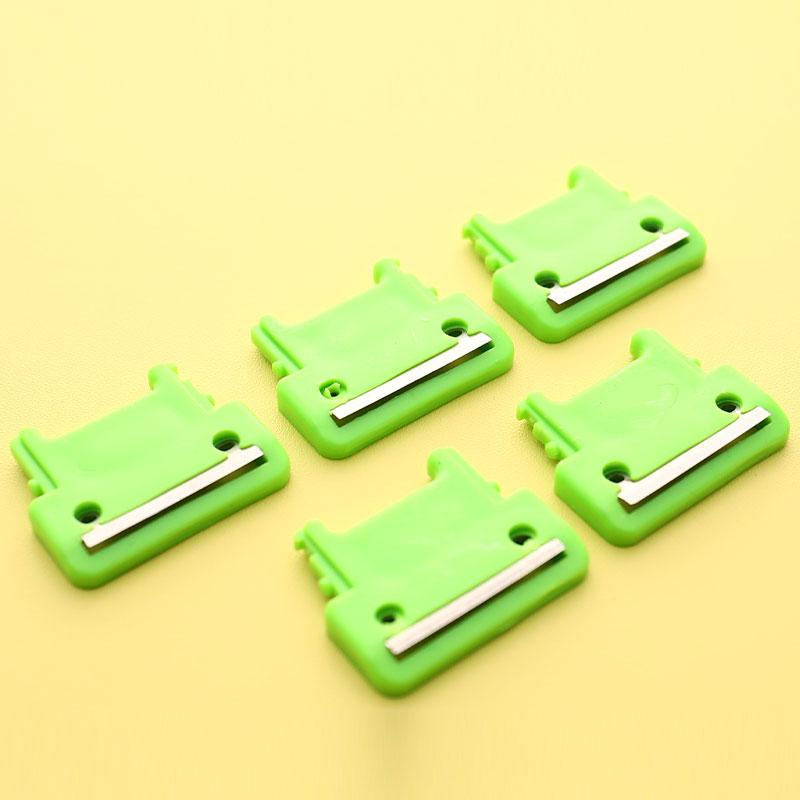 5Pcs Hand-Operated Apple Peeler Blades Replace Kit Cutter Slicer Fruit Potato