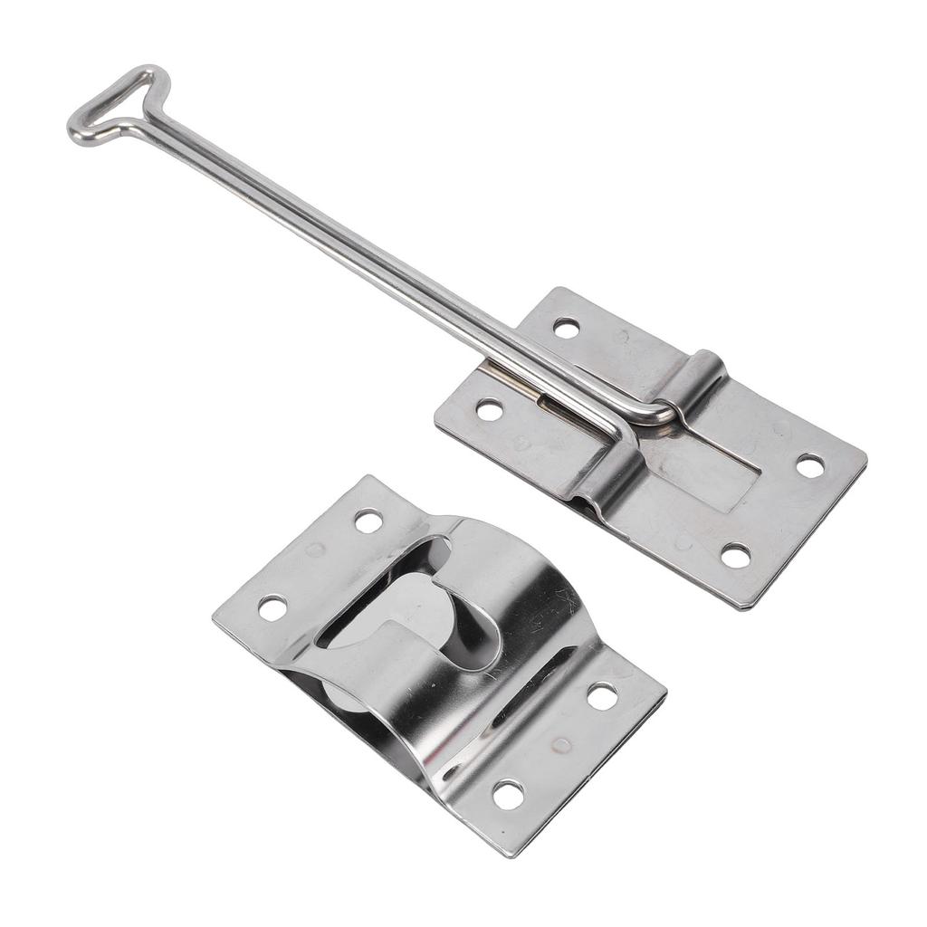 RV Door Holder Stainless Steel T Trailer Door Holder Catch for Trailers Camping Vehicle Trucks
