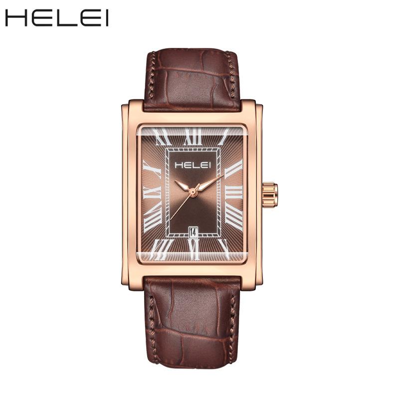 Hot Original Men s Casual Quartz Watch Ancient Roman Numeral Dial Waterproof Luminous Watch