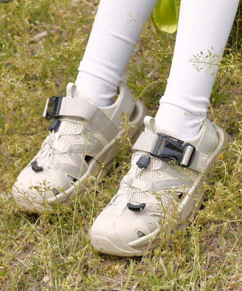 [Kolon Sport] Unisex Dragon Hiking Sandals [FE2AX26410BEI] 230