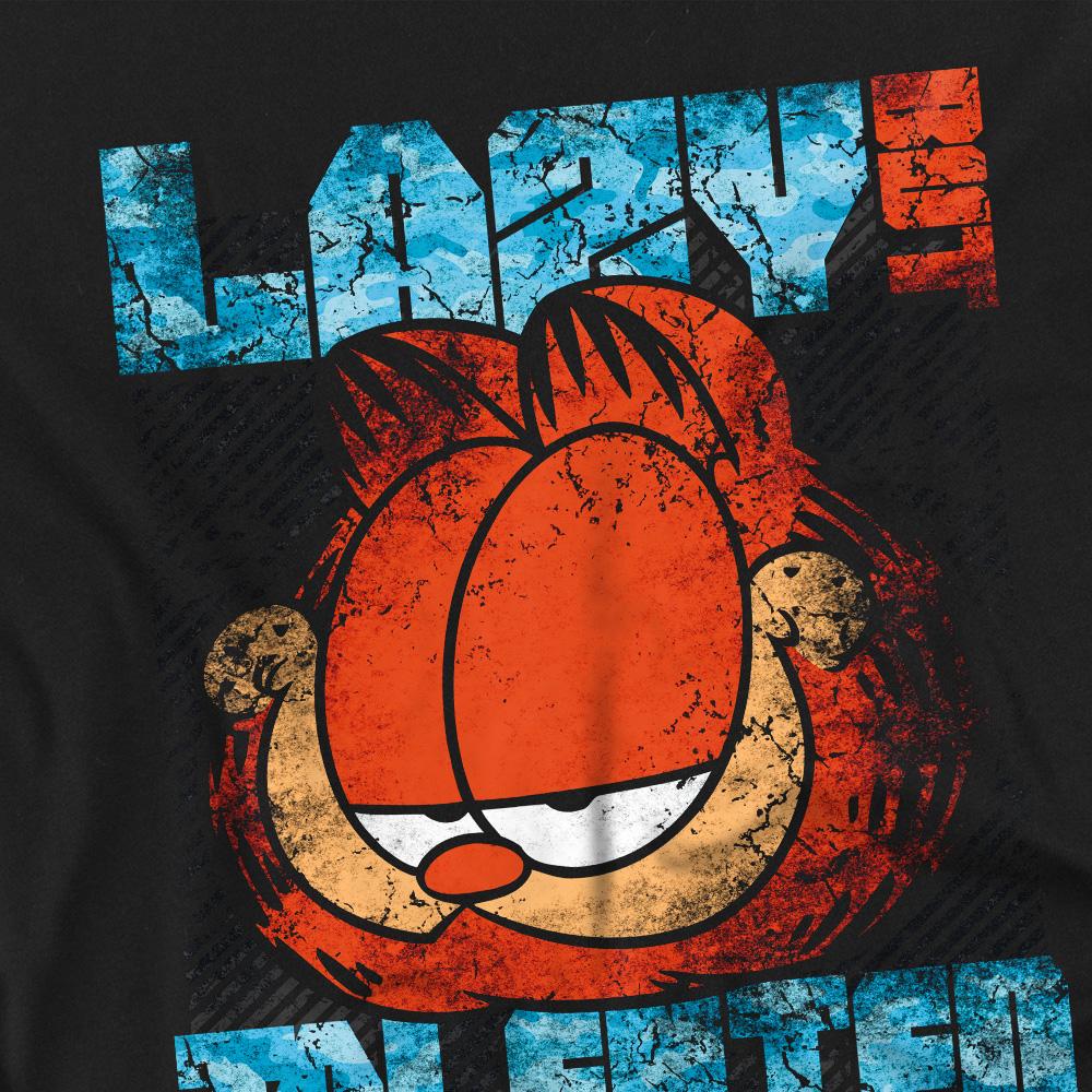 Garfield Unisex Erwachsenen Lazy But Talented Distressed T-Shirt