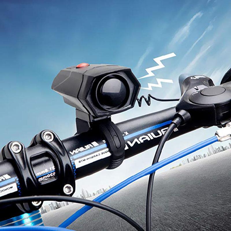 Bicycle Bell Cycling Horns Electronic Bike Bicycle Handlebar Ring Bell Horn Strong Loud Air Alarm Bell Sound Bike Horn Safety