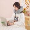 Portable Neck Support Cushion Cooling Napping Neck Pad Sleeping Neck Pillow  Automobile Accessories