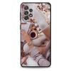 Merry Christma Winter Girl Black Shell Back Phone Case for Vivo S1 Y70 Y17 V21 Y53 V17 Y31 V20 Y11 Y72 5G Y19 Y15 Y81 Y20 Bag