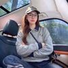 Womens Gray Polo Collar Sweatshirt Loose Fit Cartoon Horse Embroidery Long Sleeve Top 2026