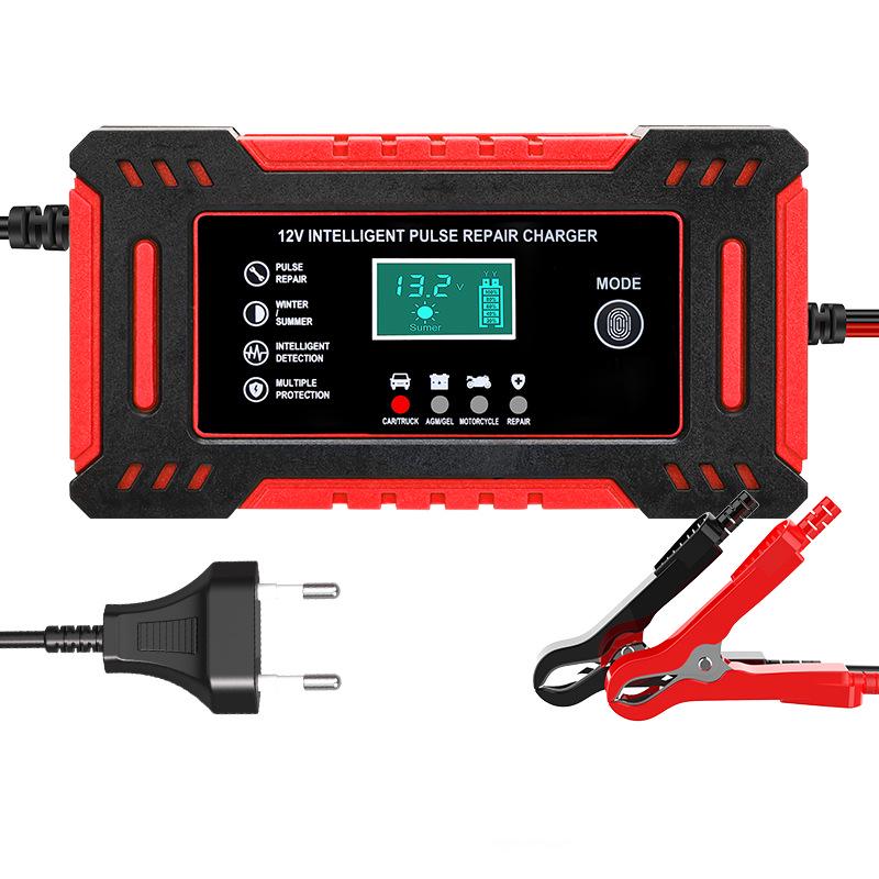 12V 6A Smart-Impulserhaltungsladegerät für Blei-Säure-Batterien von Autos und Motorrädern