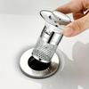 1Pc Heavy Duty Bathroom Sink Plug - Deodorant and Anti-rust Drain with Hair Filter