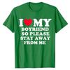 I Love My Partner Clothes: Boyfriend & Girlfriend Tees