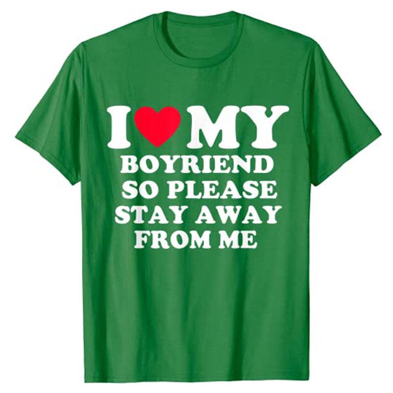 I Love My Partner Clothes: Boyfriend & Girlfriend Tees