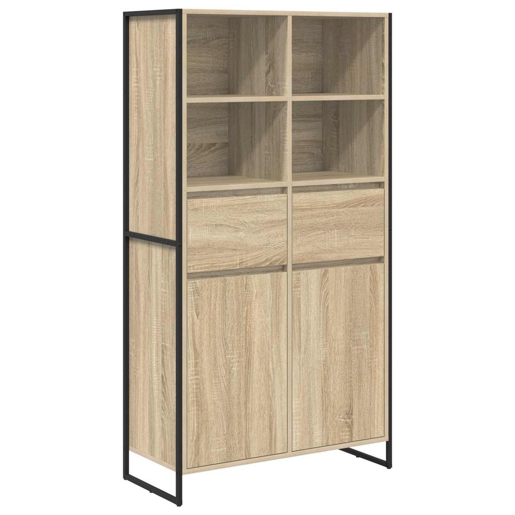 Sideboard 2 pcs Sonoma 81 x 36 x 150.5 cm engineered wood