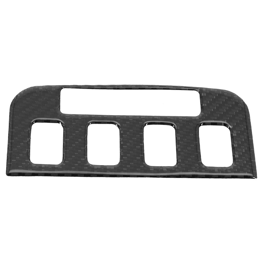 Stylový kryt vyhřívaných tlačítek sedadel z uhlíkových vláken pro Lexus GS300/350/450/460. Chraňte svůj vůz s elegancí.