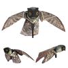 Prowler Eule mit beweglichem Flügel Garten Vogelscheuche Raubtier Attrappe Schädling