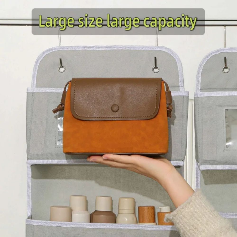 Simple Style Storage Hanging Bag Wall Hanging Hanging Storage Organizer  Underwear Storage