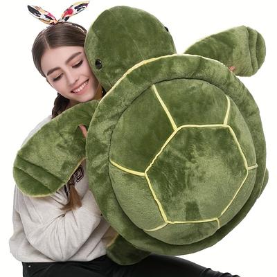 Deniz Kaplumbağası Peluş Oyuncak Bebekleri Anne Kaplumbağa Peluş Oyuncak Peluş Hayvan Ailesi Peluş Doğum Günü Partisi Hediyesi Çocuklar İçin Kız Erkek