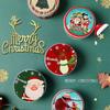 Christmas Candy Box Packaging Creative Christmas Iron Box Round Ball Tinplate Fruit Box Holiday Gift Packaging Boxes Wholesale