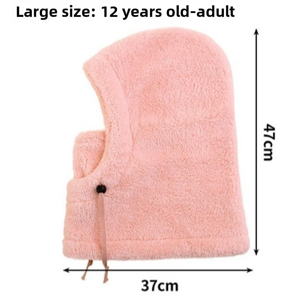 Windproof Balaclava Hats Warm Hooded Hat Unisex Ear Protection Cap