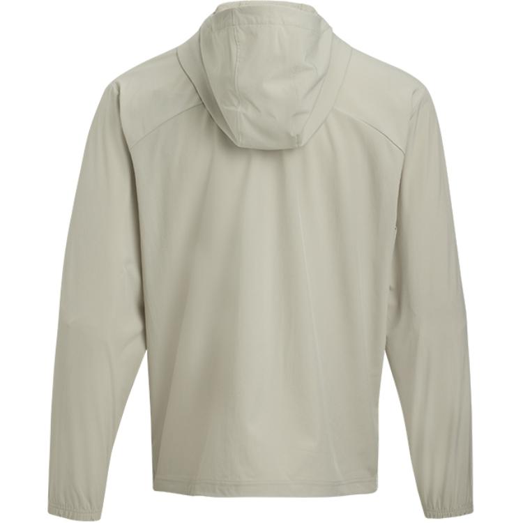 Under Armour Vibe Windbreaker Hooded Sports Comfortable Jacket Men Jacket Khaki-Gray 1386555-289