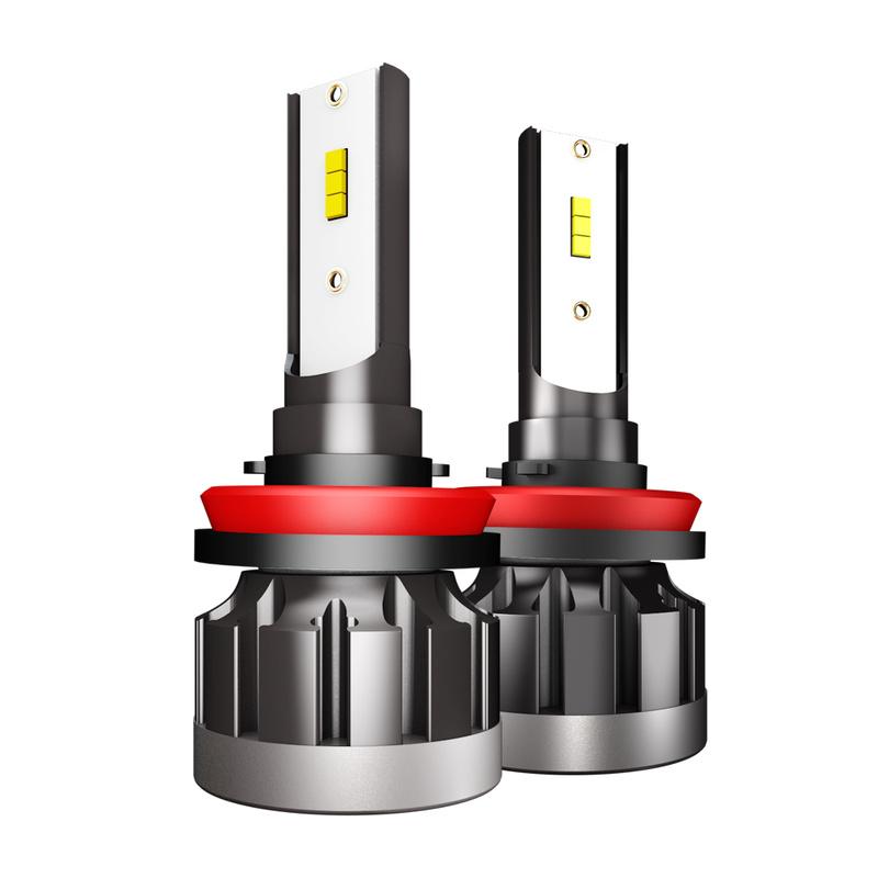 2X Lichter 40W 4000LM H4 LED Lichter Auto LED Lichter Abblendlicht CSP Lampe Scheinwerferbirne Scheinwerfer Ohne Vorschaltgerät 6000K Autoscheinwerfer