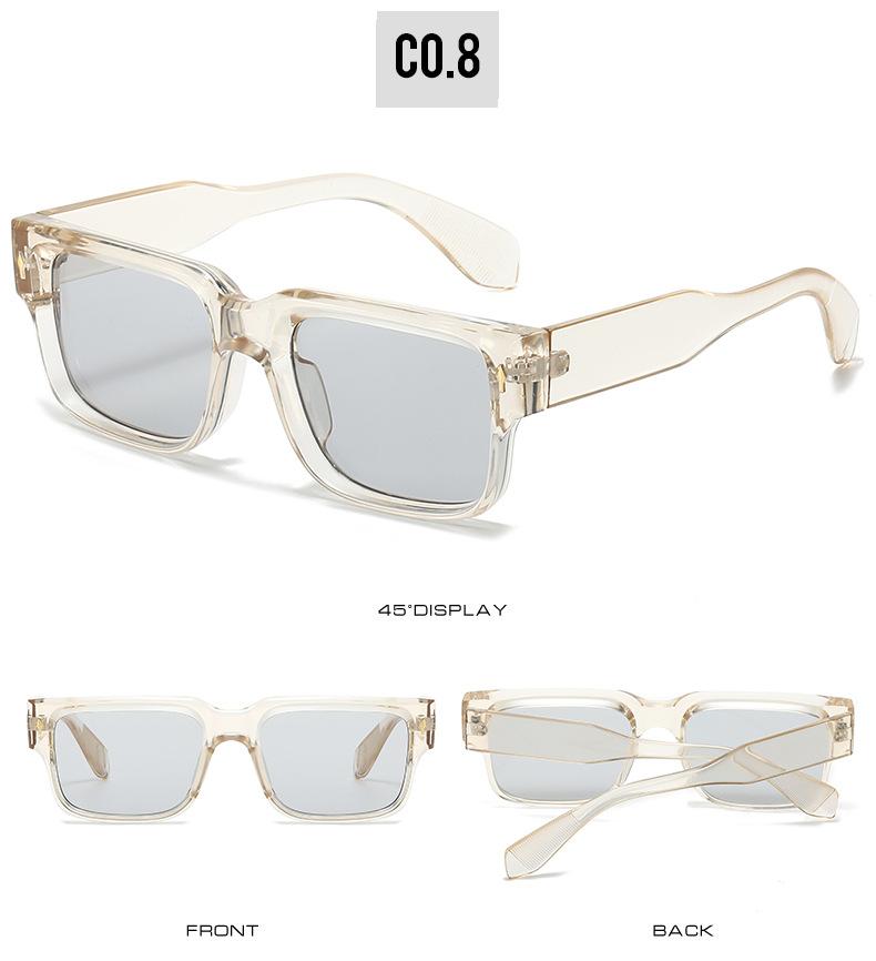 Quality Square Sunglasses Men Brand Arrow Decoration Fashonable Suitable Stylish Eyewear Man Sun Glasses Uv400