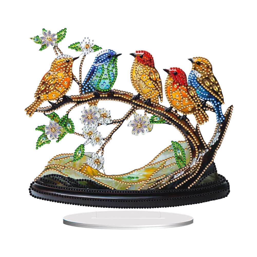 Animal Special Shaped Diamond Painting Tabletop Ornaments Kit Table Top Diamond Painting Ornament Kits Bedroom Table Decoration