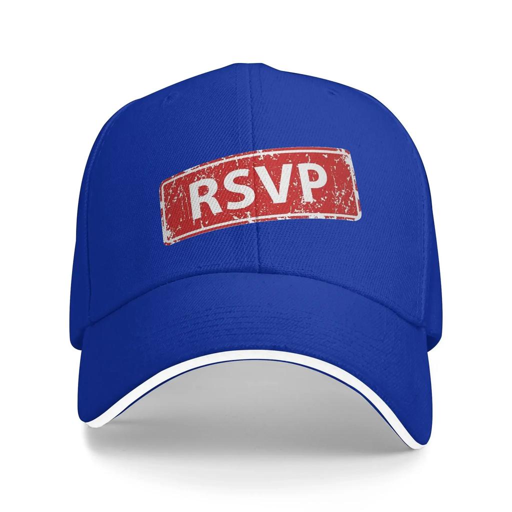 French RSVP Retirement or Birthday Gift Ideas Baseball Cap Fashion Women Men Trucker Hat Sun-Proof Hippie Caps Birthday Gift