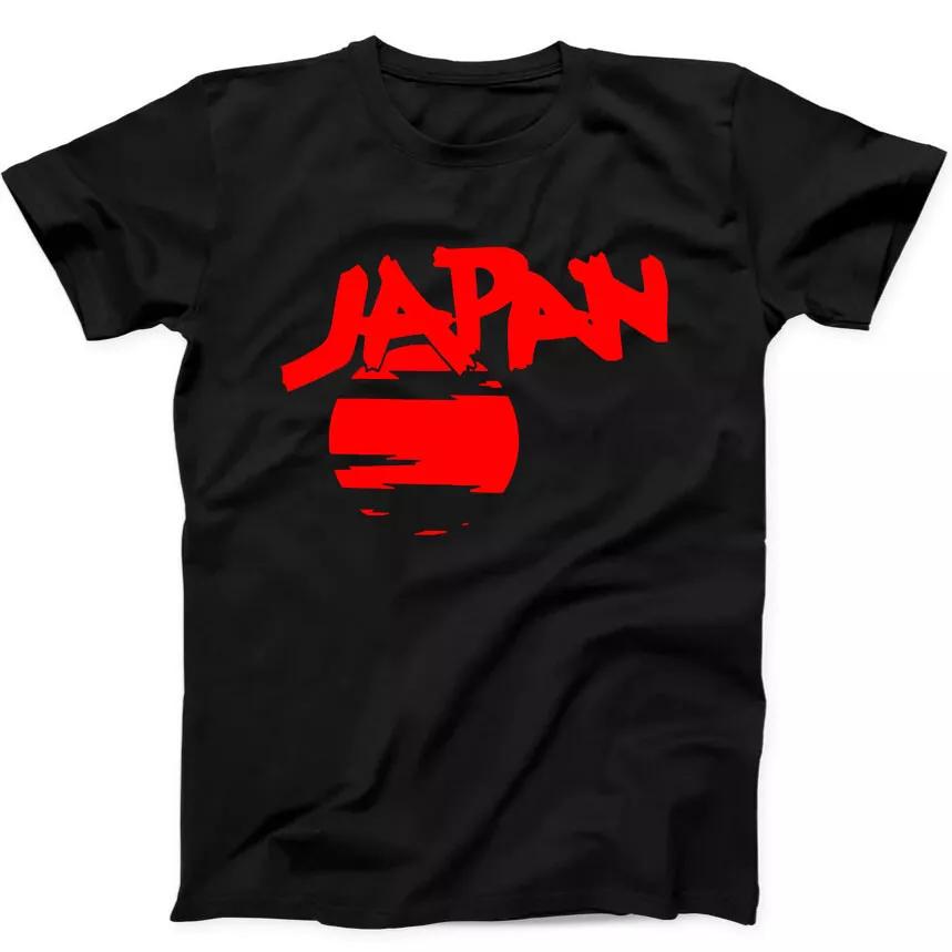 Japan New Wave Rock Pop Sylvian Music Gift Black Tee T Shirt 202