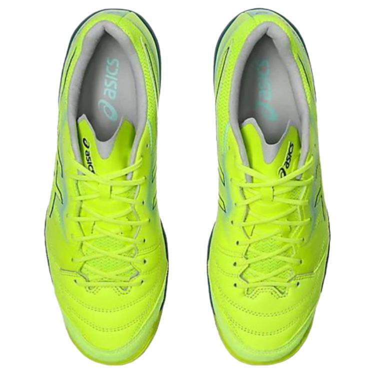 Asics Destaque K FF Comfortable Soft Soccer Shoes Men Soccer Shoes Yellow Green 1111A217-750