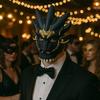 Full Face Dragon Mask Horror Party Role Play Props Latex Headdress Role Play Dance Props Carnival Essential