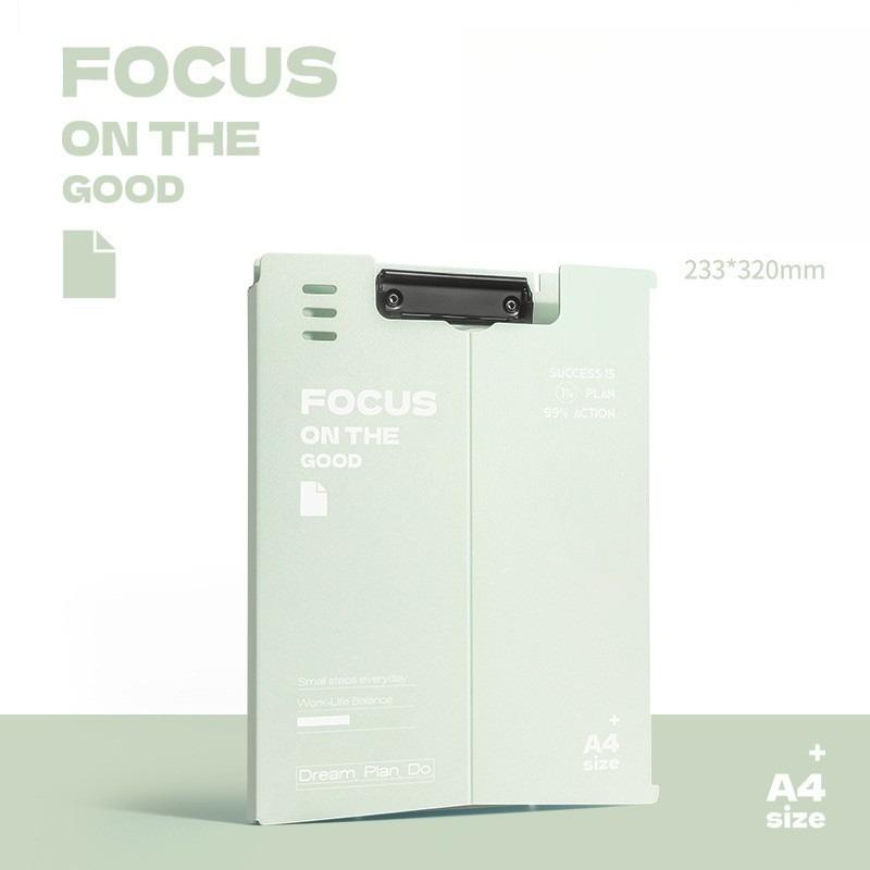 Vertical Board Clip A4 Folder Board Clip Writing Pad for Students to use for Paper Storage and Writing Board Organization