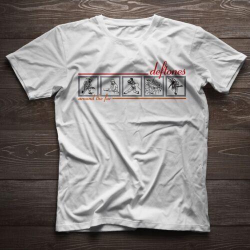 Deftones American Alternative Metal Band - Around The Fur Album Cover T-Shirt Unisex T-Shirt XL