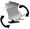 Yamamura Rotating Mirror Black Three-Way Y-4000