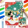 Digital Oil Painting Snow Play Hand Painting Home Decoration Painting