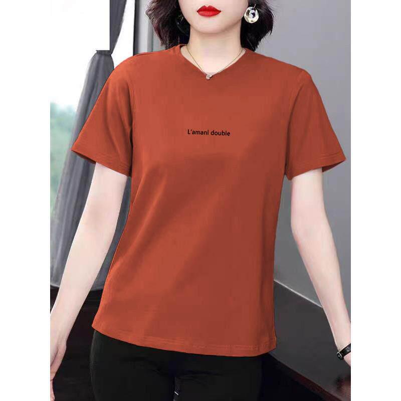 2026 Women's Plus Size Casual Short-Sleeve Round Neck T-Shirt - Age-Reversing Summer Top