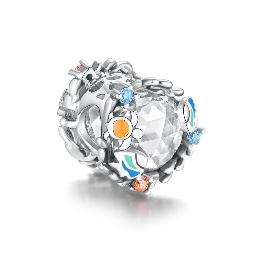 Bransoletka z koralików Sowa i Kwiat z zawieszką DIY na Graduation i Podróż