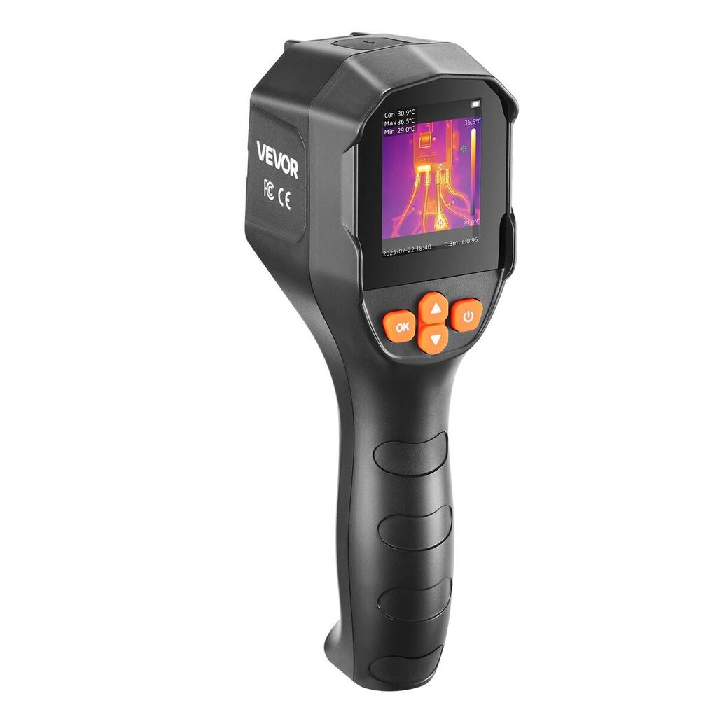 Thermal Camera, TISR Super Resolution 240x180, Thermal Imaging Camera with 2MP Visual Camera, 96x96 IR Resolution, 25HZ Refresh Rate, -4°F To 1022°F,